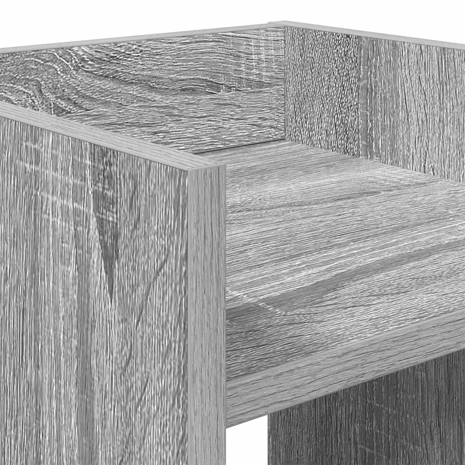 Supporto per piante 2 pcs Sonoma grigia 30 x 30 x 60 cm | homemem39