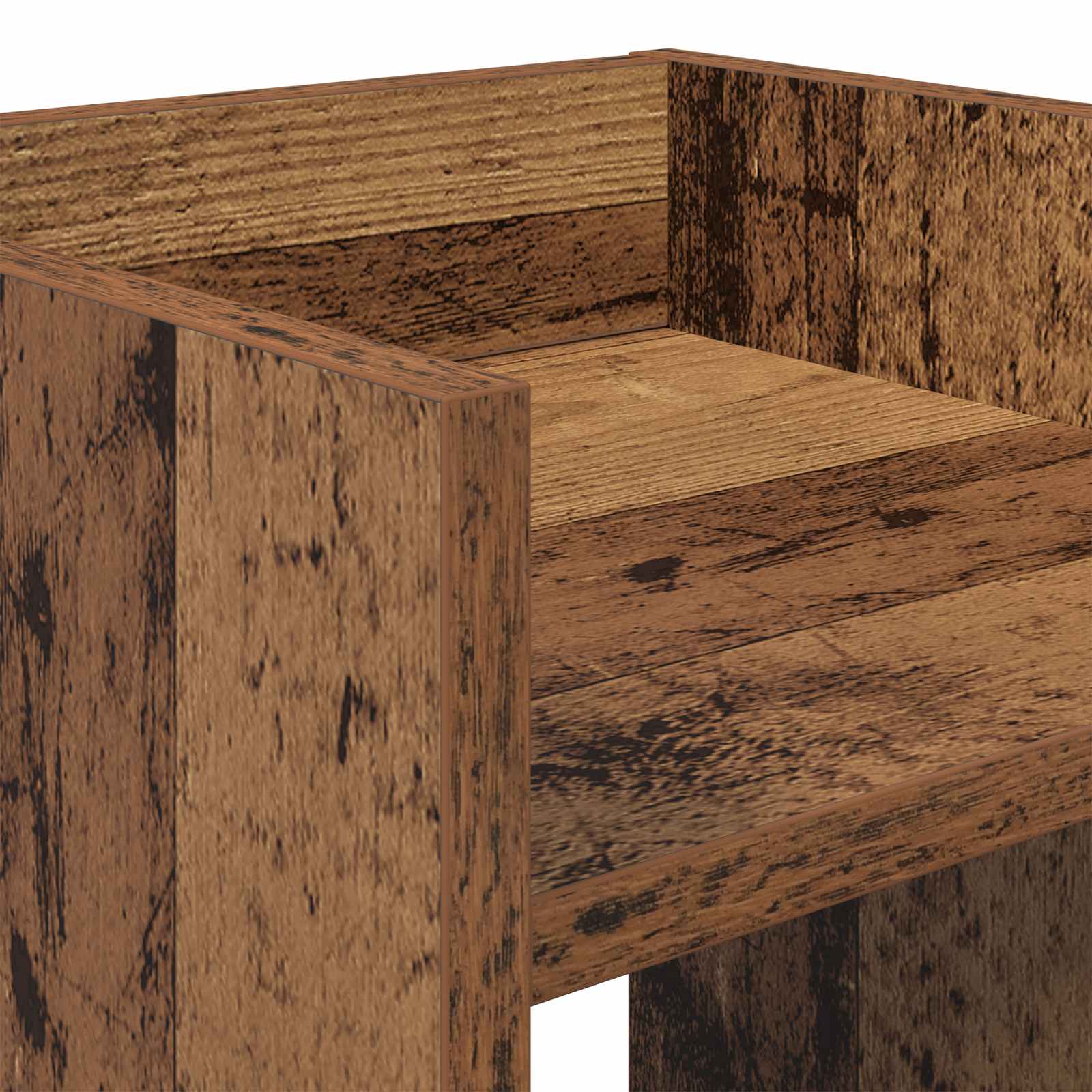 Supporto per piante 2 pcs Legno vecchio 30 x 30 x 60 cm | homemem39
