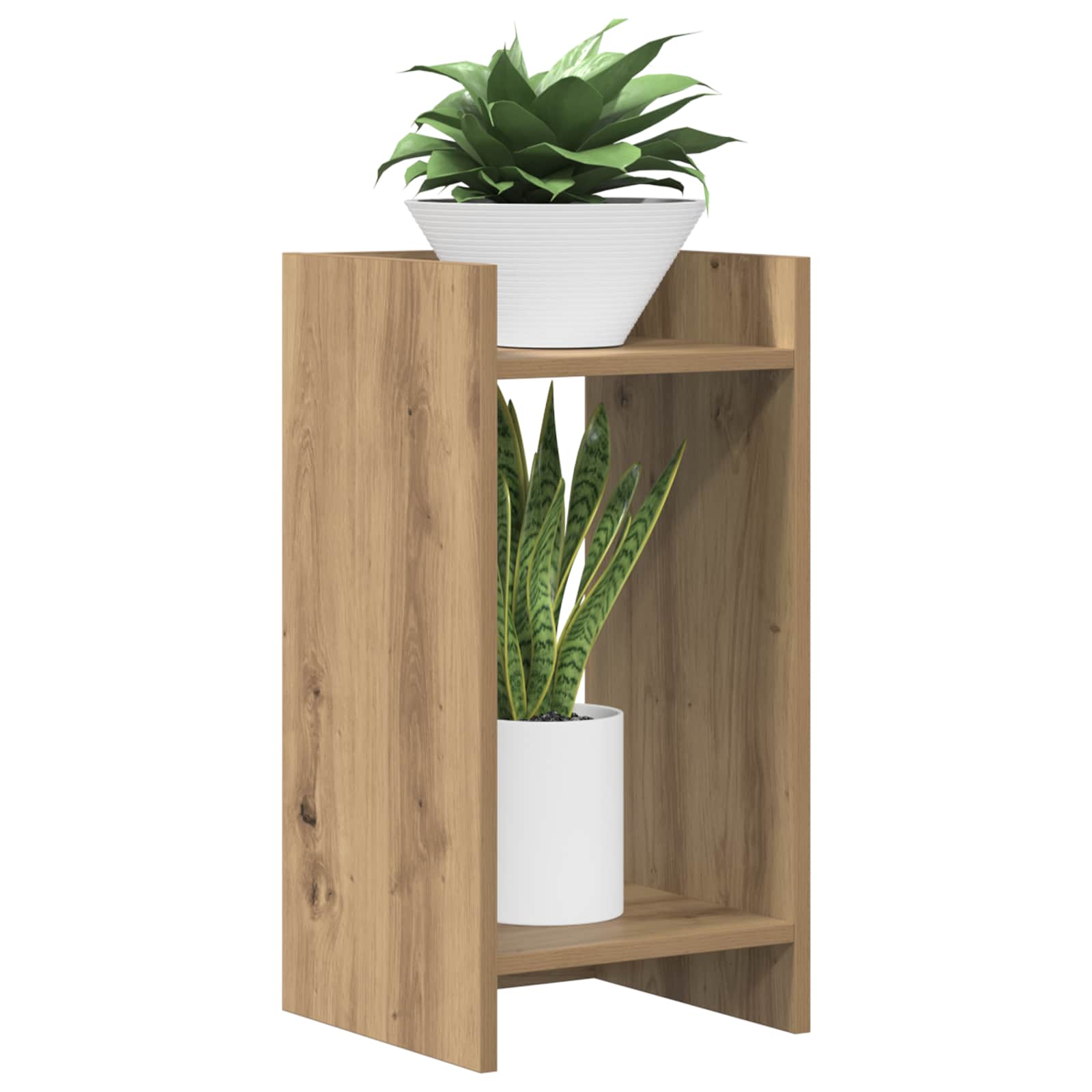 Supporto per piante Rovere Artigianale 30 x 30 x 60 cm | homemem39