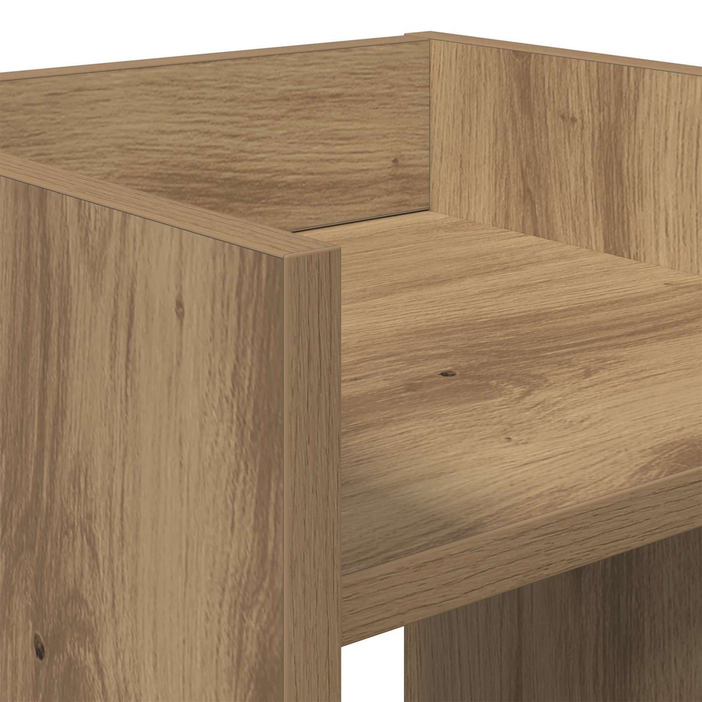 Supporto per piante 2 pcs Rovere Artigianale 30 x 30 x 60 cm | homemem39