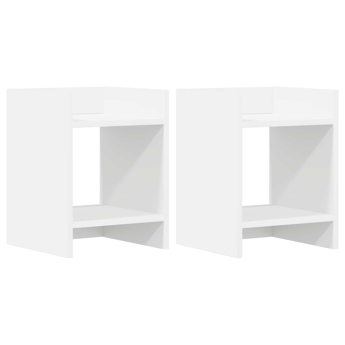 Supporto per piante 2 pcs Bianco 30 x 30 x 40 cm | homemem39