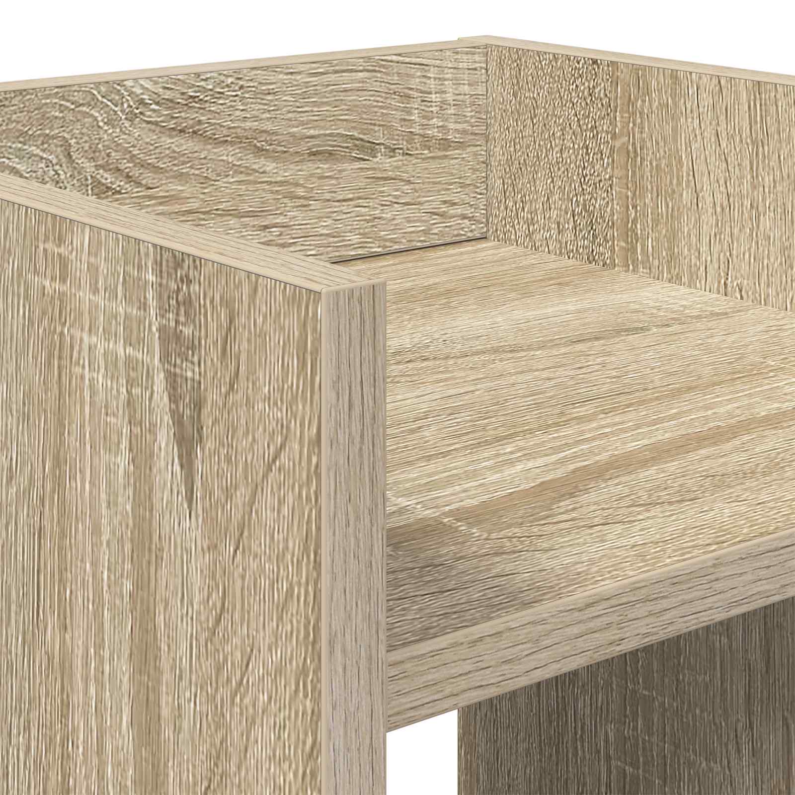 Supporto per piante 2 pcs Rovere Sonoma 30 x 30 x 40 cm | homemem39