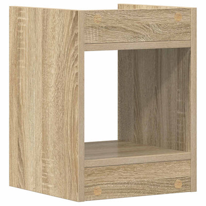 Supporto per piante 2 pcs Rovere Sonoma 30 x 30 x 40 cm | homemem39