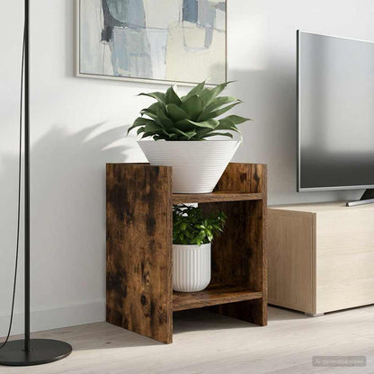 Supporto per piante Quercia Affumicata 30 x 30 x 40 cm | homemem39