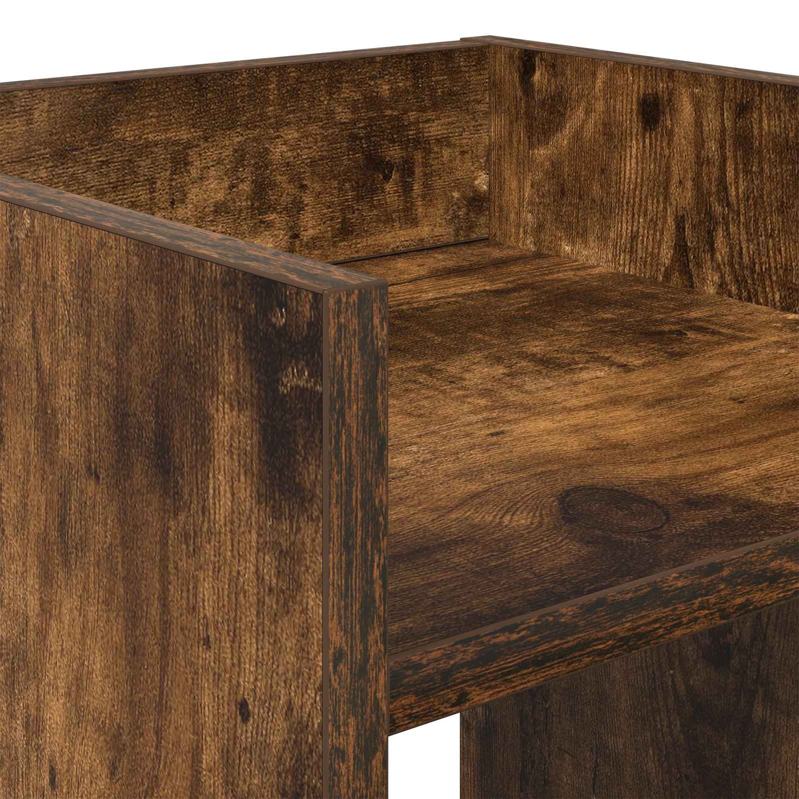 Supporto per piante 2 pcs Quercia Affumicata 30 x 30 x 40 cm | homemem39