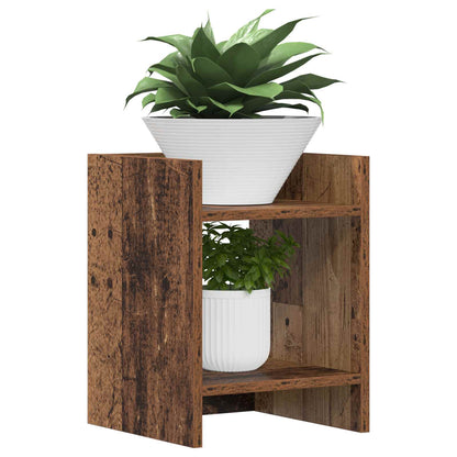 Supporto per piante 2 pcs Legno vecchio 30 x 30 x 40 cm | homemem39