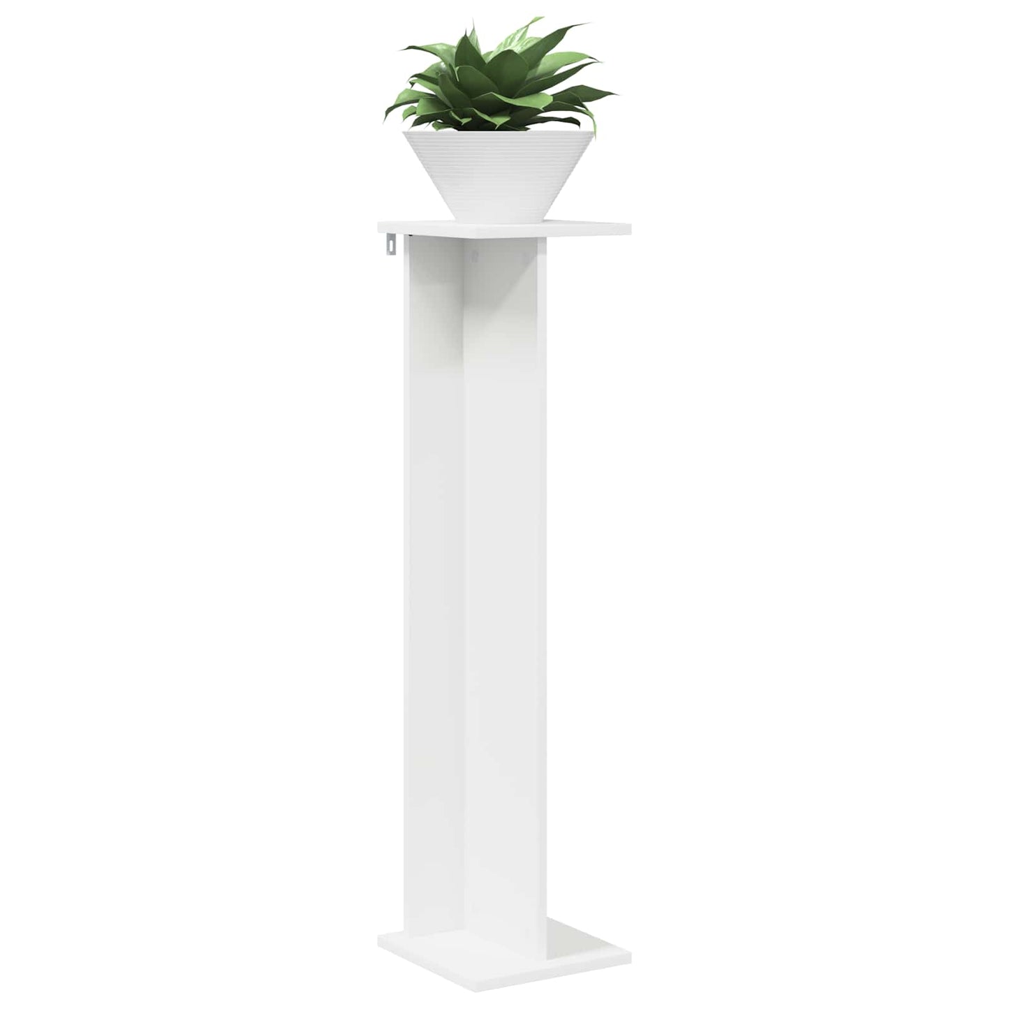 Supporto per piante Bianco 25 x 25,5 x 100,5 cm | homemem39