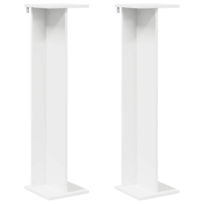 Supporto per piante 2 pcs Bianco 25 x 25,5 x 100,5 cm | homemem39