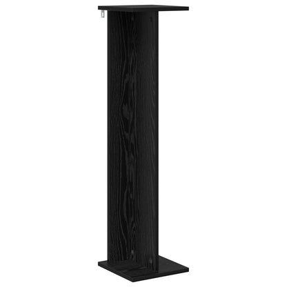Supporto per piante Rovere Nero 25 x 25,5 x 100,5 cm | homemem39