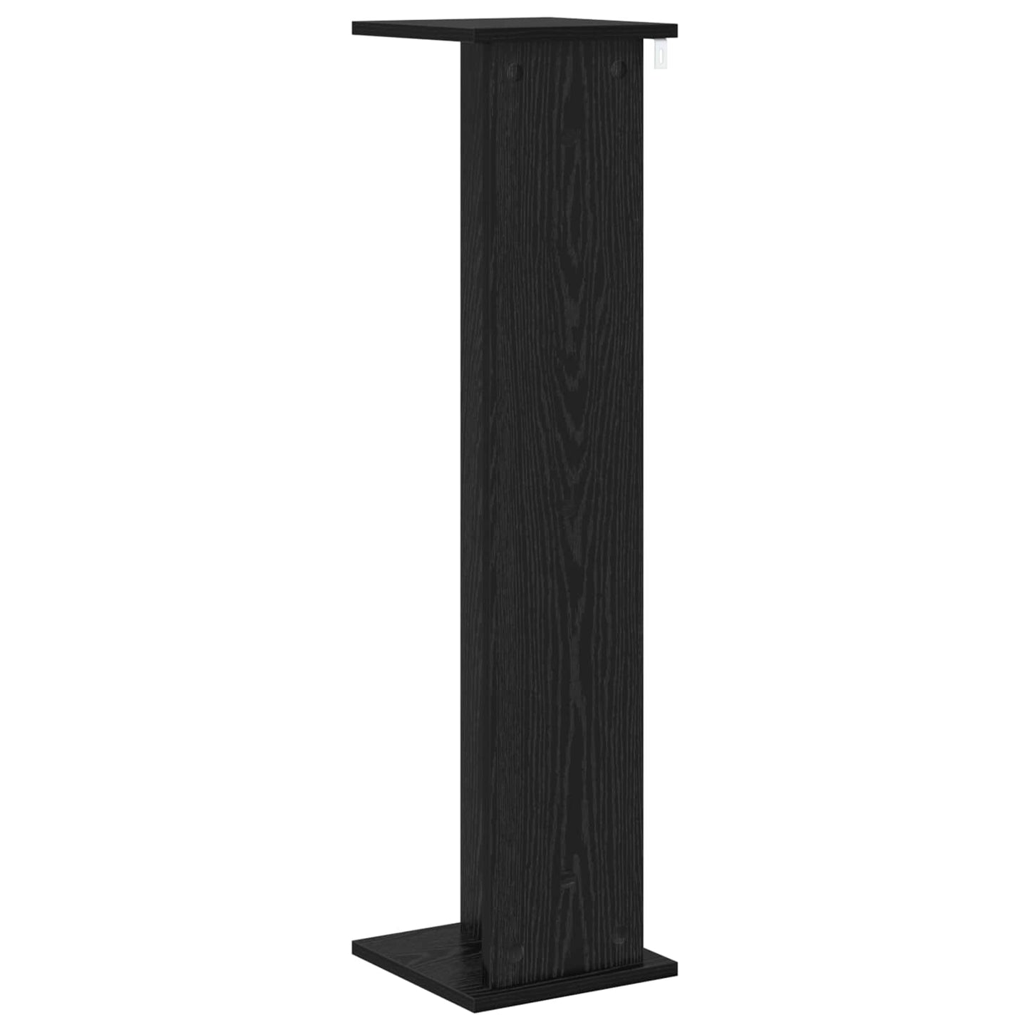 Supporto per piante 2 pcs Rovere Nero 25 x 25,5 x 100,5 cm | homemem39