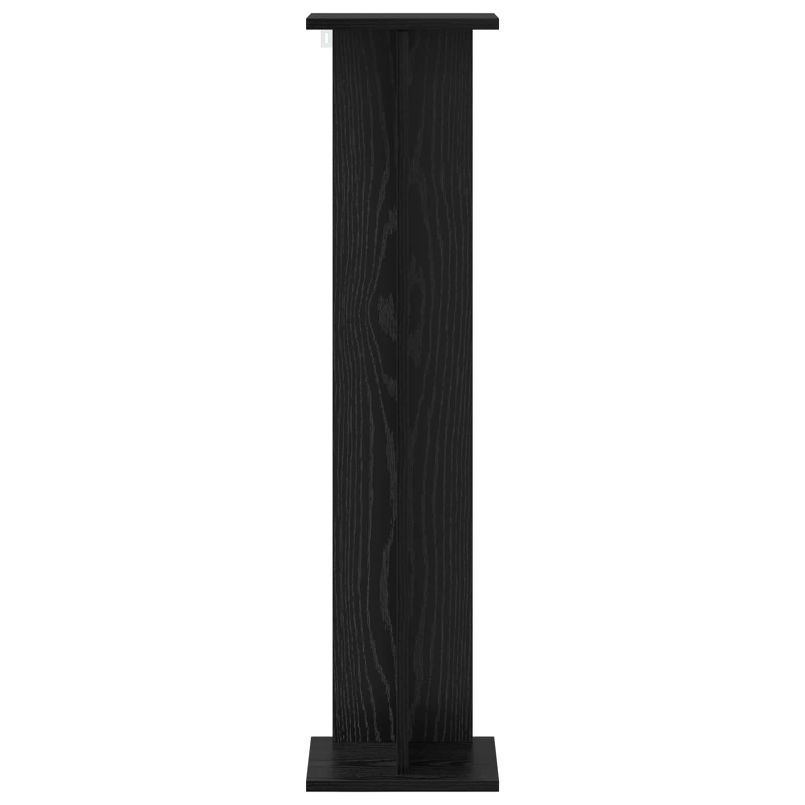 Supporto per piante 2 pcs Rovere Nero 25 x 25,5 x 100,5 cm | homemem39