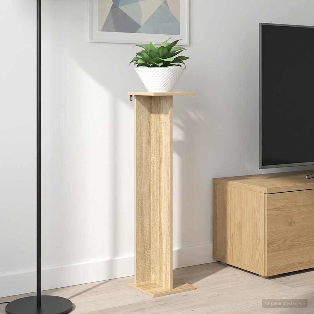 Supporto per piante Rovere Sonoma 25 x 25,5 x 100,5 cm | homemem39