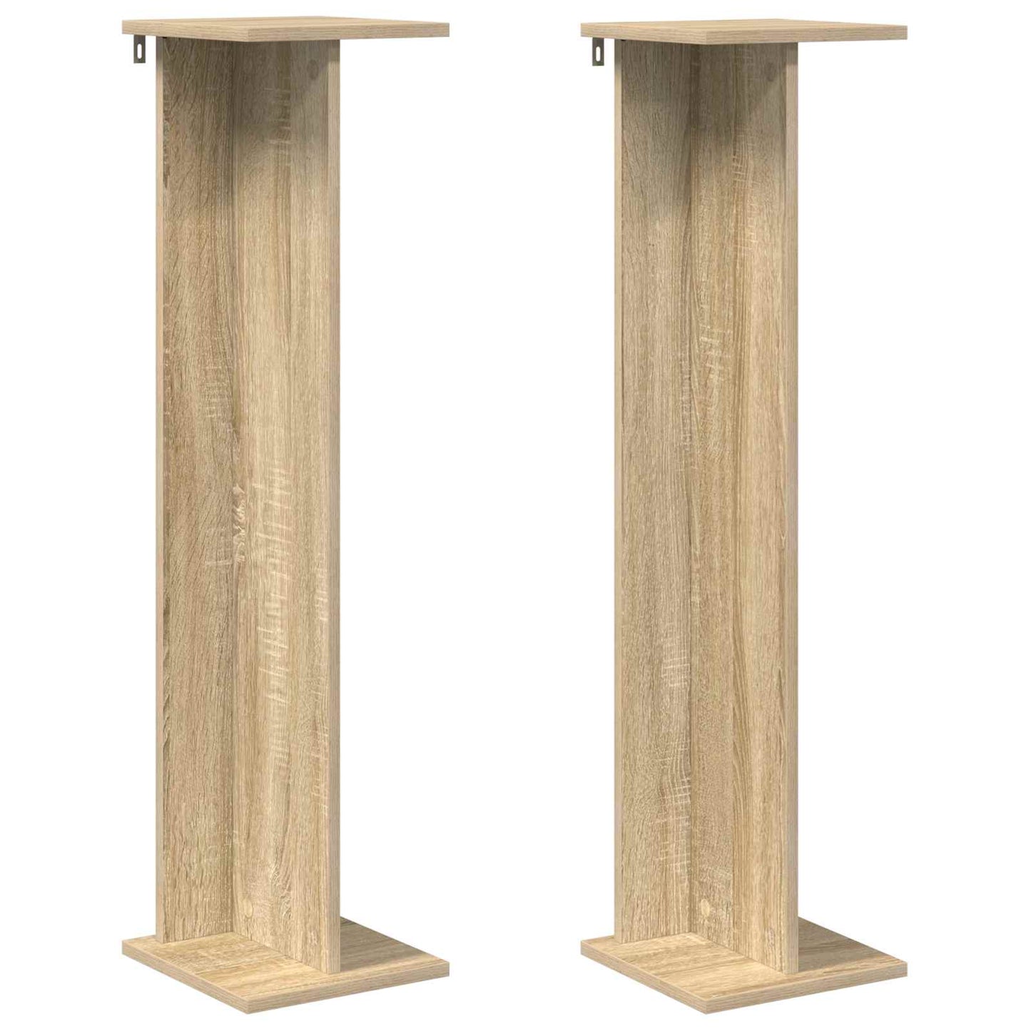 Supporto per piante 2 pcs Rovere Sonoma 25 x 25,5 x 100,5 cm | homemem39
