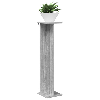 Supporto per piante Sonoma grigia 25 x 25,5 x 100,5 cm | homemem39