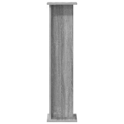 Supporto per piante Sonoma grigia 25 x 25,5 x 100,5 cm | homemem39