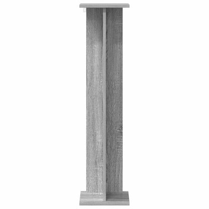 Supporto per piante 2 pcs Sonoma grigia 25 x 25,5 x 100,5 cm | homemem39