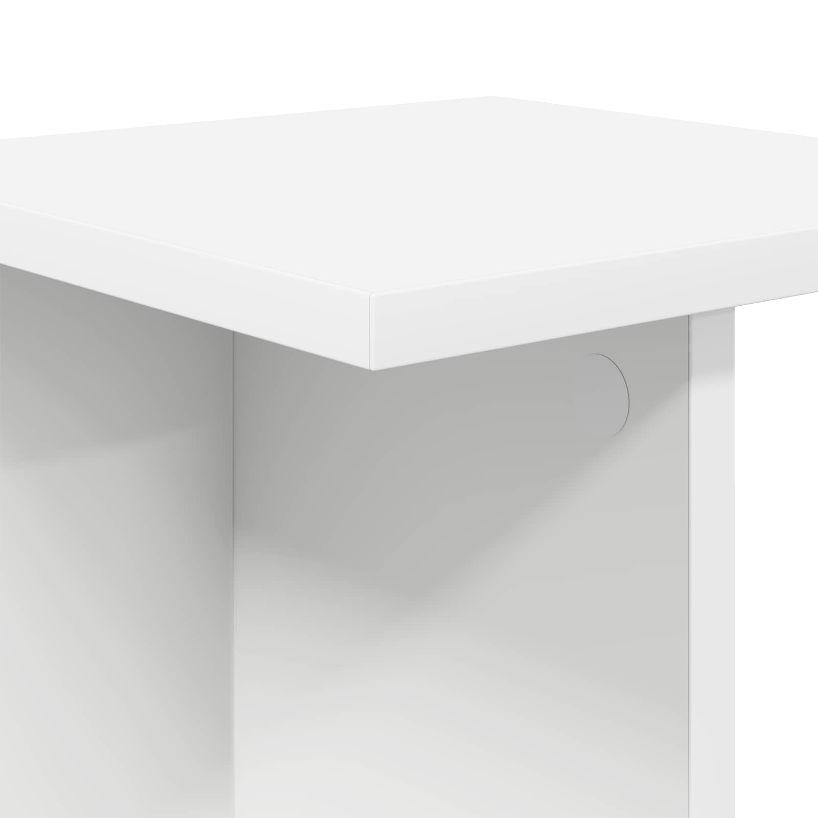 Supporto per piante Bianco 25 x 25,5 x 80,5 cm | homemem39