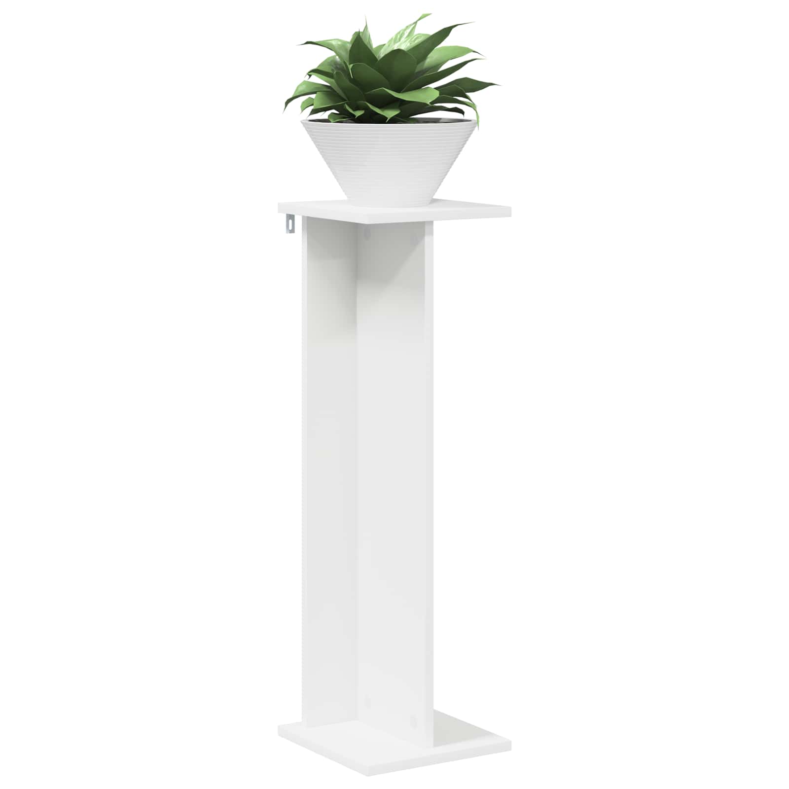 Supporto per piante 2 pcs Bianco 25 x 25,5 x 80,5 cm | homemem39