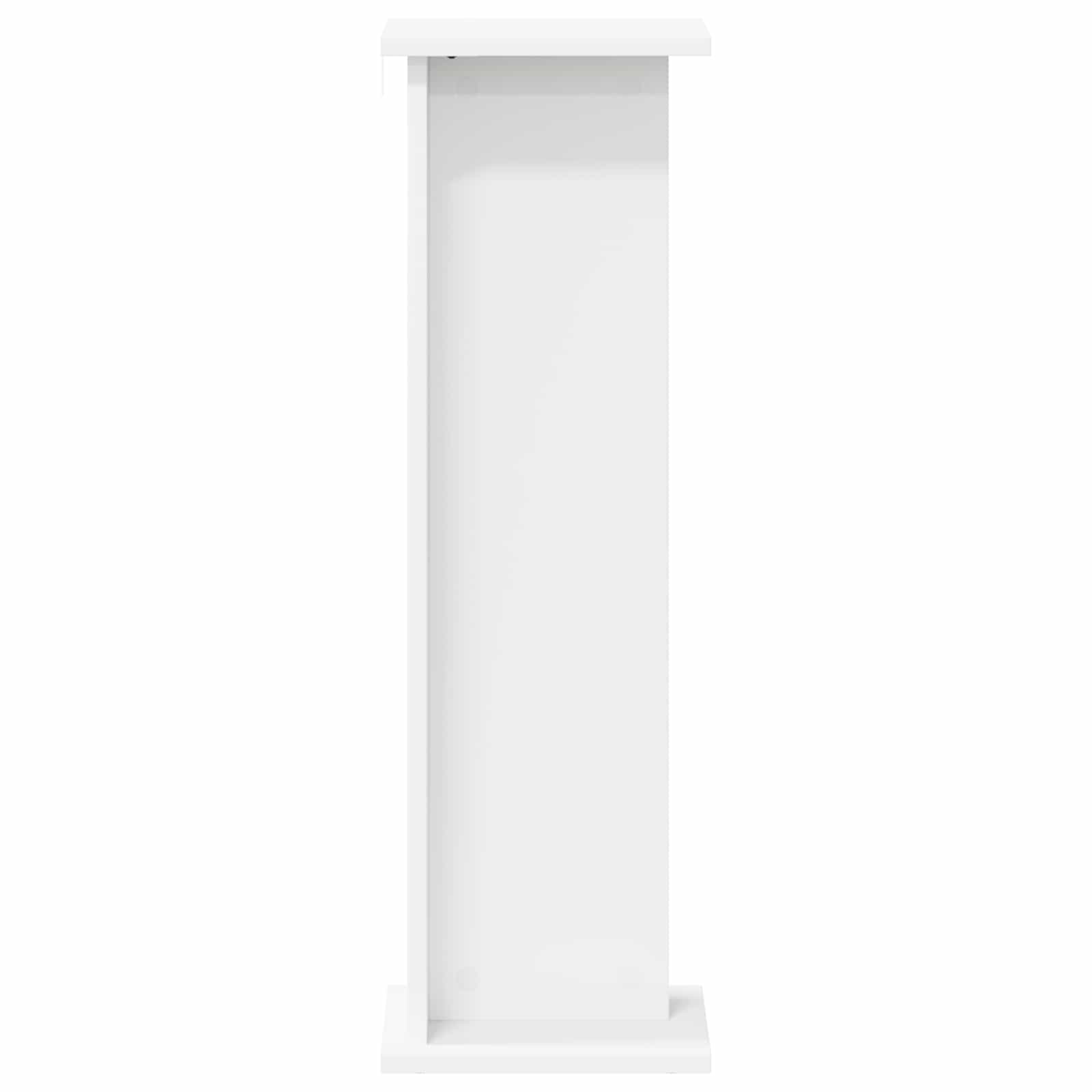 Supporto per piante 2 pcs Bianco 25 x 25,5 x 80,5 cm | homemem39
