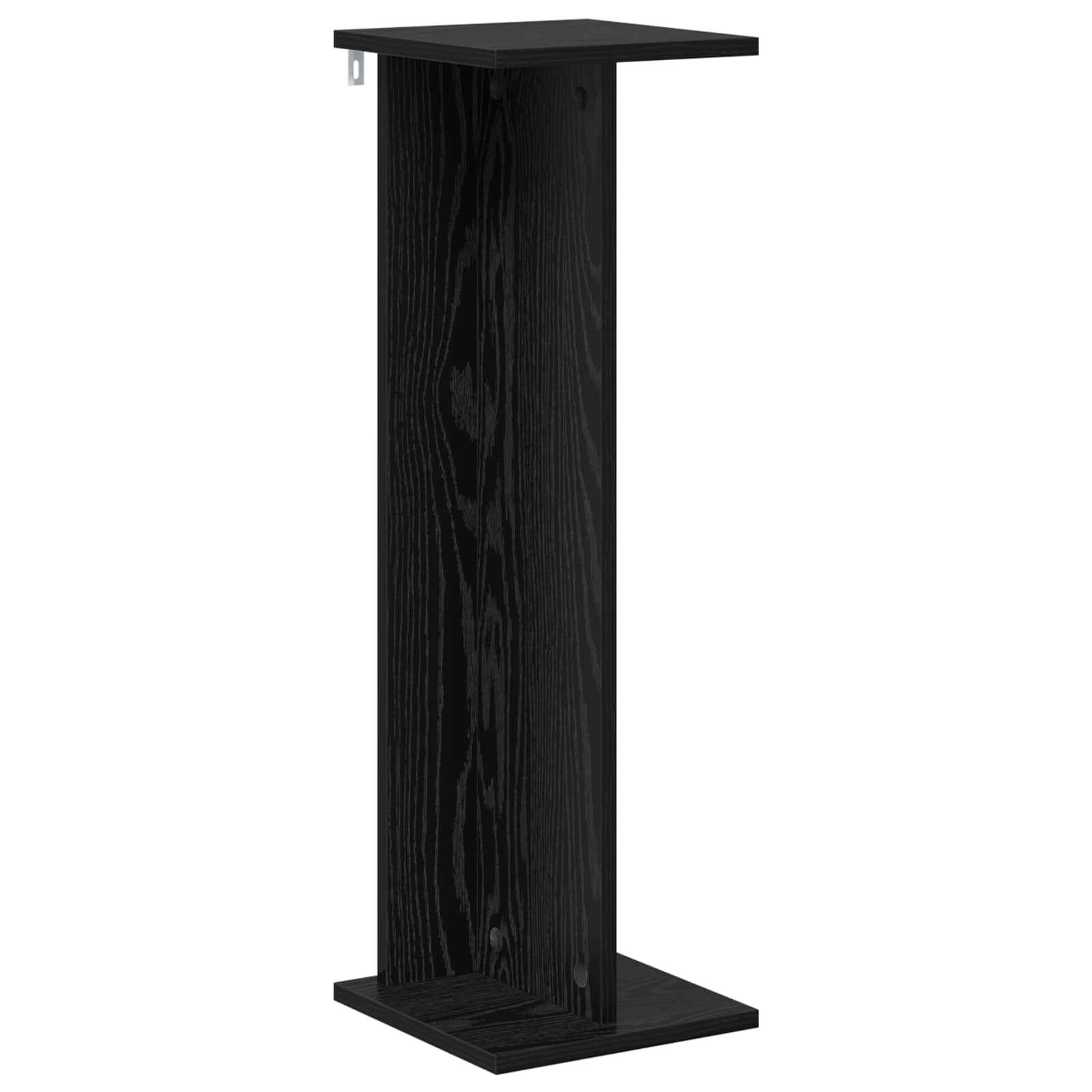 Supporto per piante Rovere Nero 25 x 25,5 x 80,5 cm | homemem39