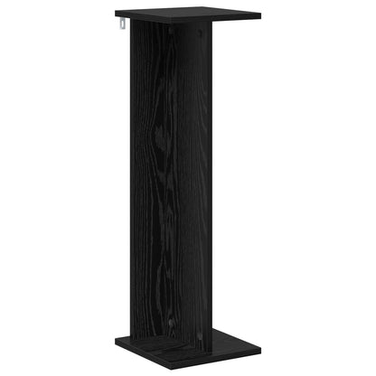 Supporto per piante 2 pcs Rovere Nero 25 x 25,5 x 80,5 cm | homemem39