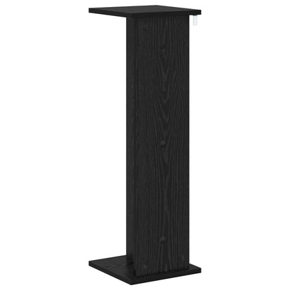 Supporto per piante 2 pcs Rovere Nero 25 x 25,5 x 80,5 cm | homemem39