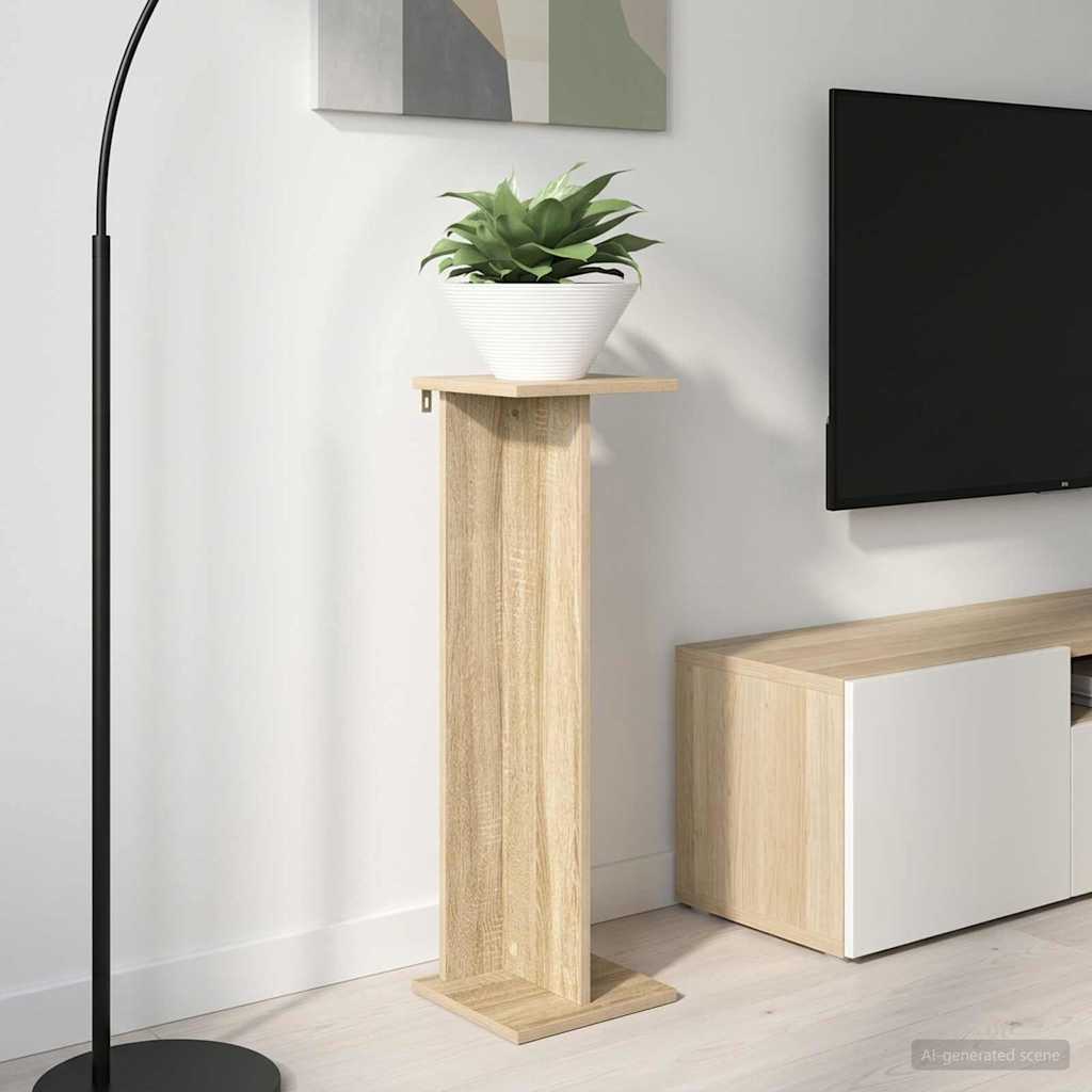 Supporto per piante Rovere Sonoma 25 x 25,5 x 80,5 cm | homemem39