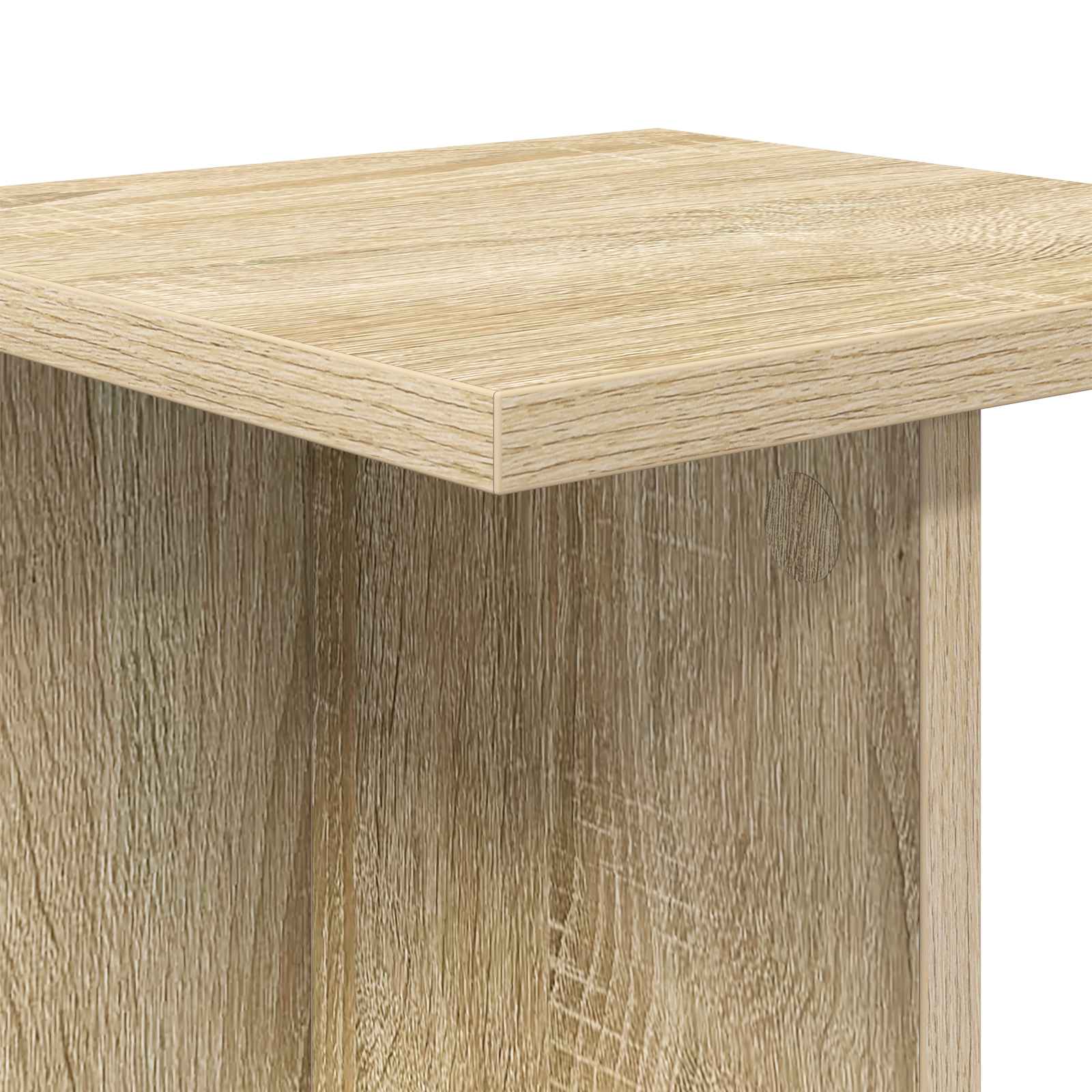 Supporto per piante 2 pcs Rovere Sonoma 25 x 25,5 x 80,5 cm | homemem39