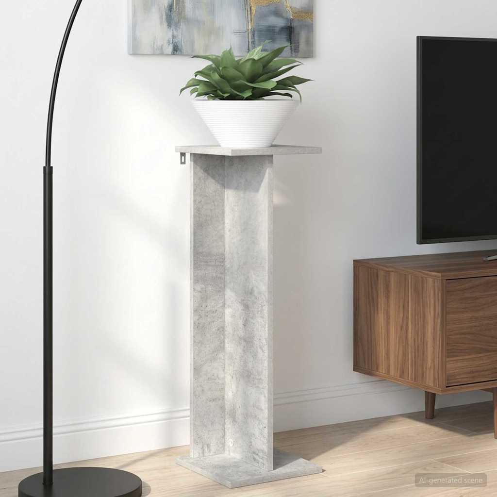 Supporto per piante 2 pcs Grigio Cemento 25 x 25,5 x 80,5 cm | homemem39