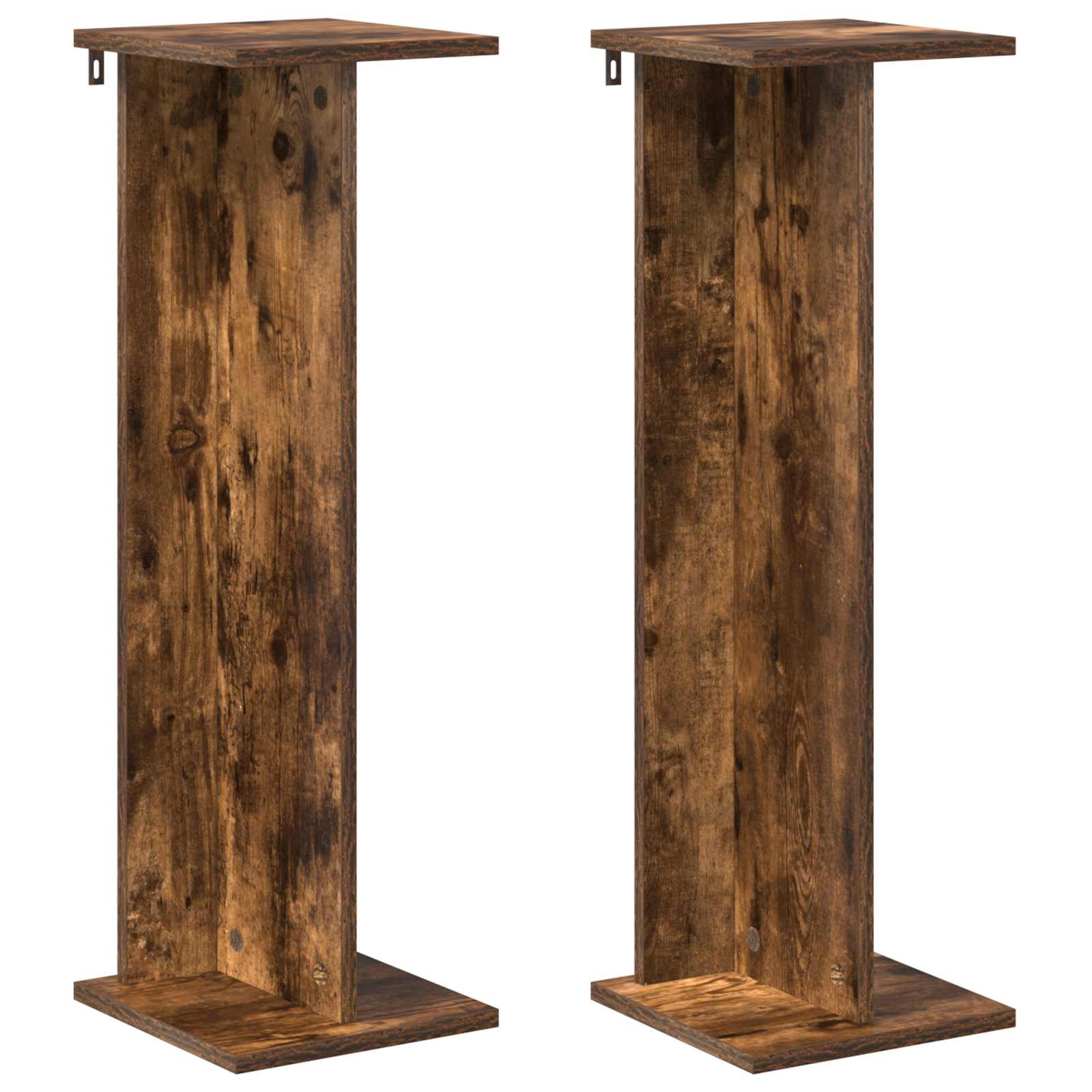 Supporto per piante 2 pcs Quercia Affumicata | homemem39