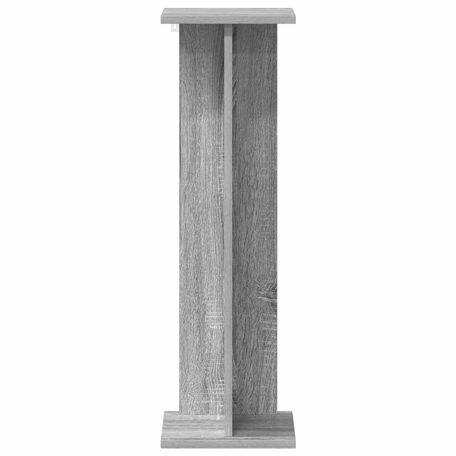 Supporto per piante 2 pcs Sonoma grigia 25 x 25,5 x 80,5 cm | homemem39