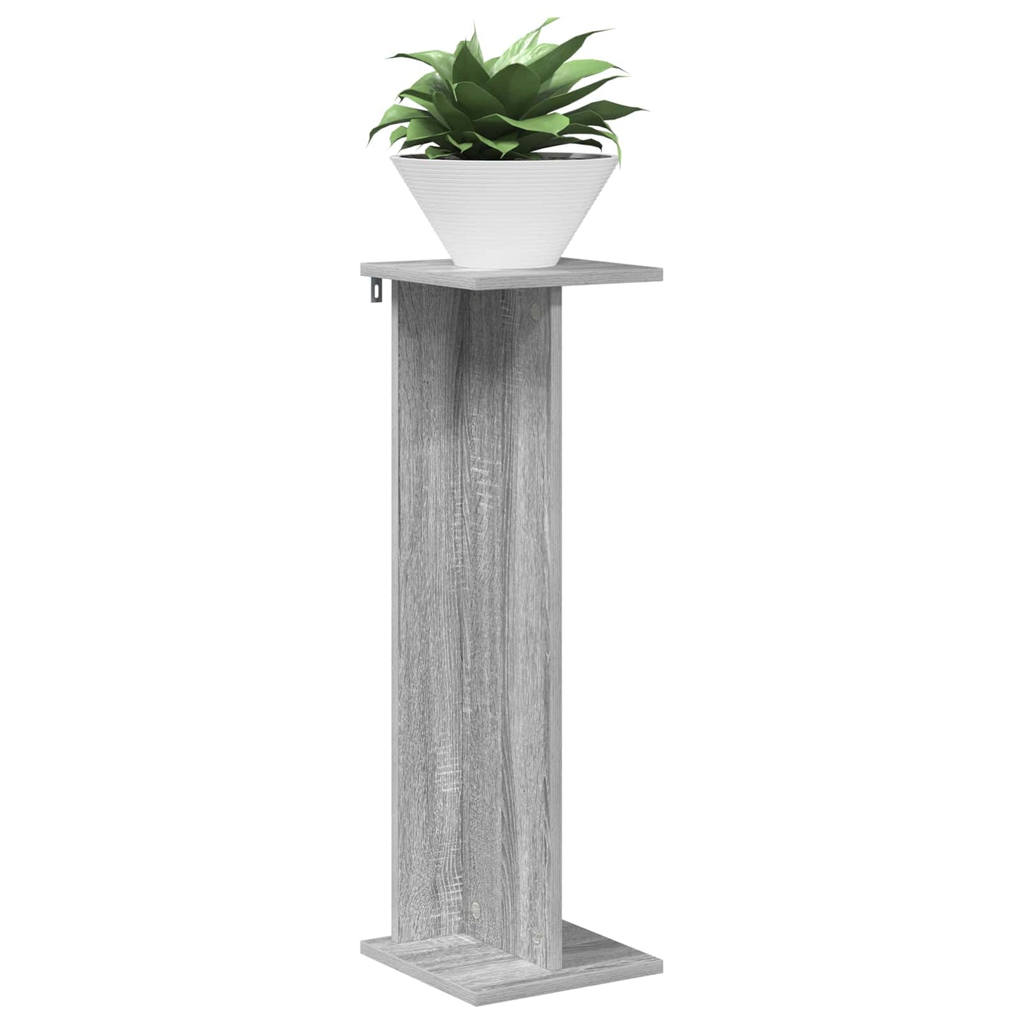 Supporto per piante 2 pcs Sonoma grigia 25 x 25,5 x 80,5 cm | homemem39
