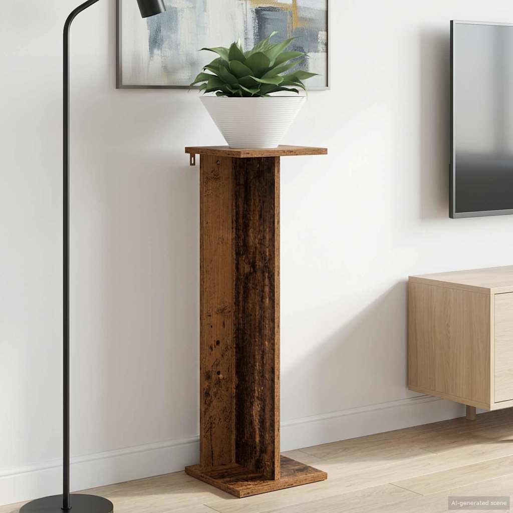 Supporto per piante Legno vecchio 25 x 25,5 x 80,5 cm | homemem39