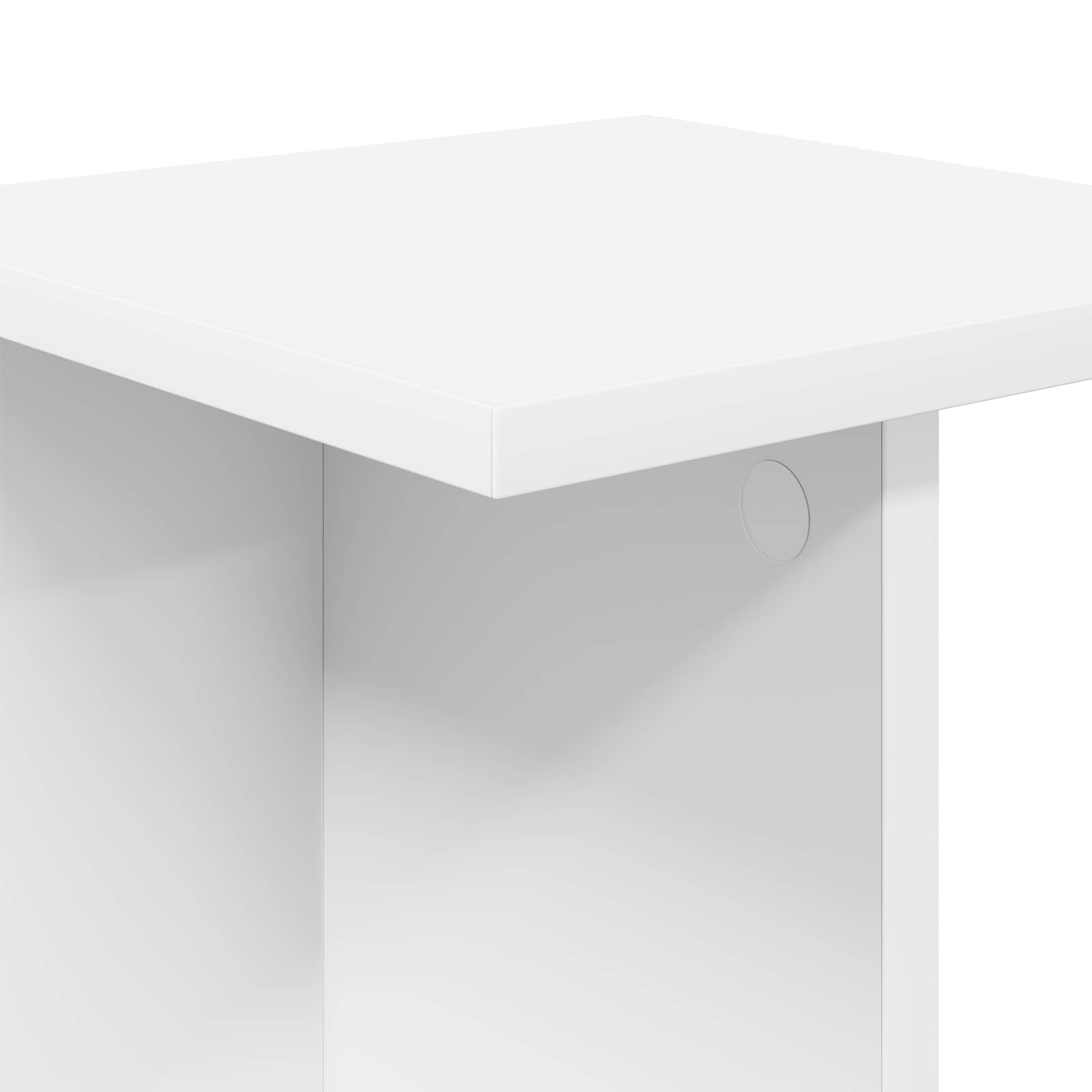 Supporto per piante Bianco 25 x 25,5 x 60,5 cm | homemem39
