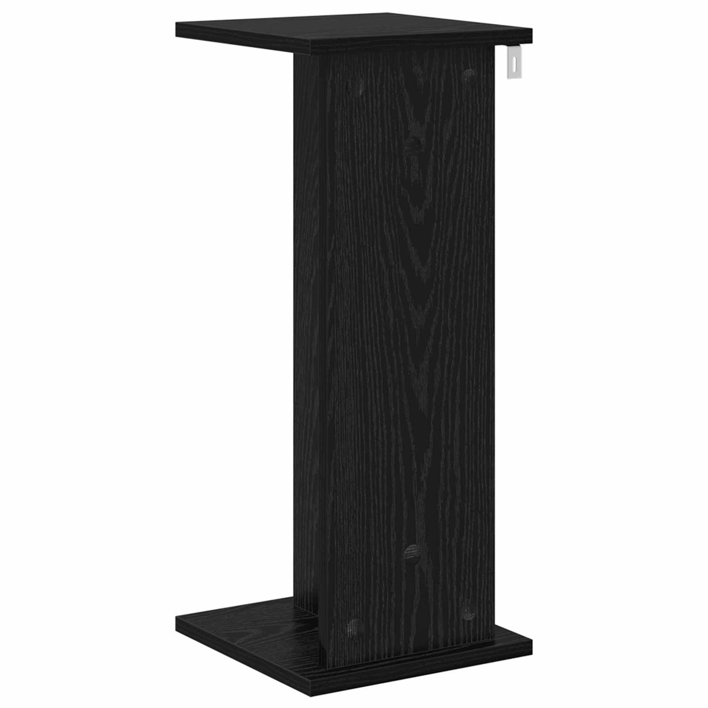 Supporto per piante Rovere Nero 25 x 25,5 x 60,5 cm | homemem39