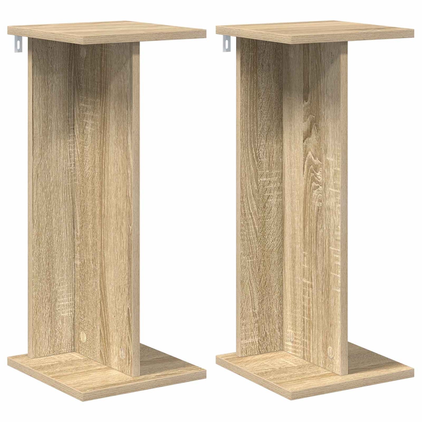 Supporto per piante 2 pcs Rovere Sonoma 25 x 25,5 x 60,5 cm | homemem39
