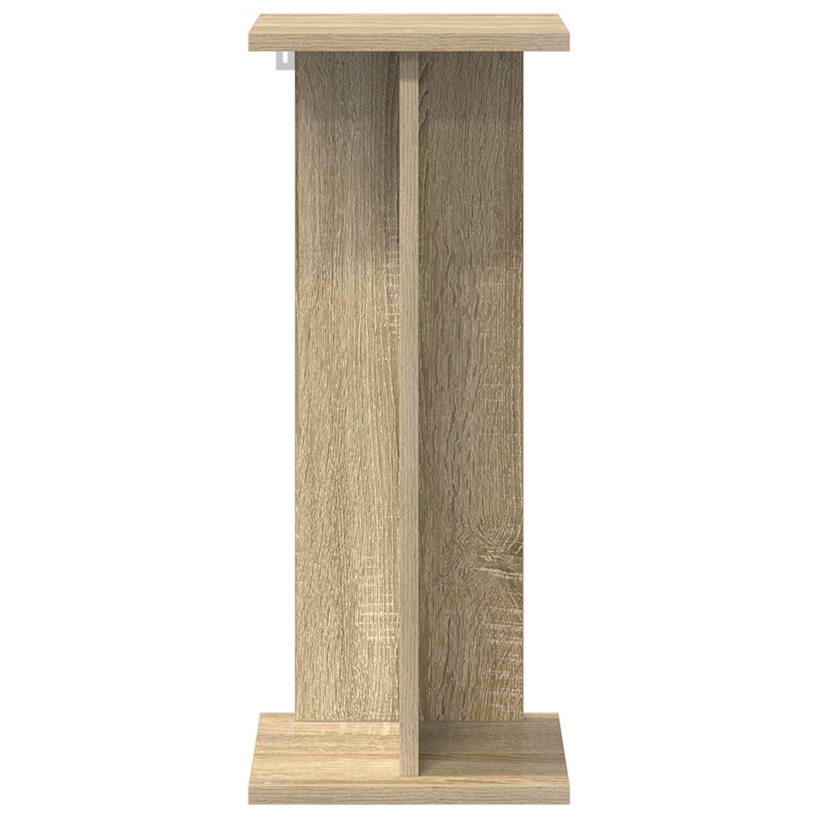 Supporto per piante 2 pcs Rovere Sonoma 25 x 25,5 x 60,5 cm | homemem39