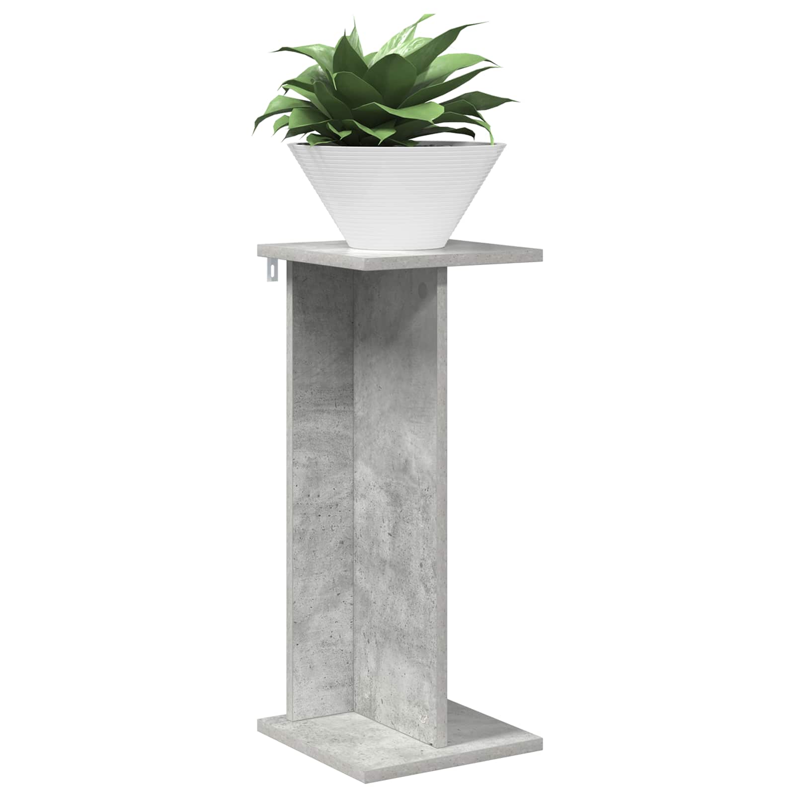 Supporto per piante 2 pcs Grigio Cemento 25 x 25,5 x 60,5 cm | homemem39