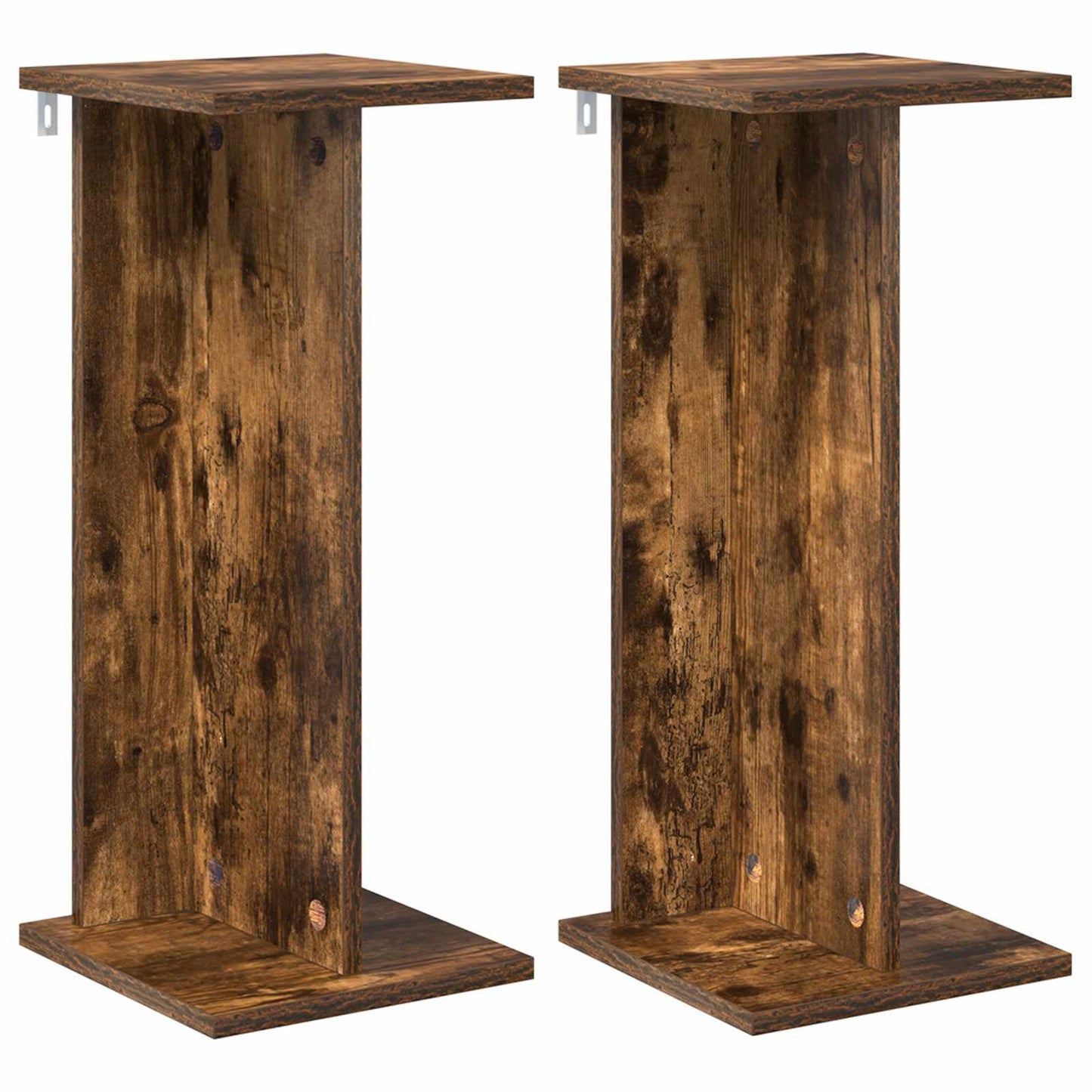 Supporto per piante 2 pcs Quercia Affumicata | homemem39