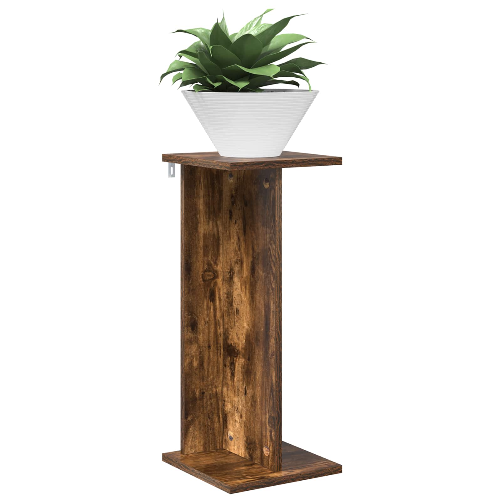 Supporto per piante 2 pcs Quercia Affumicata | homemem39