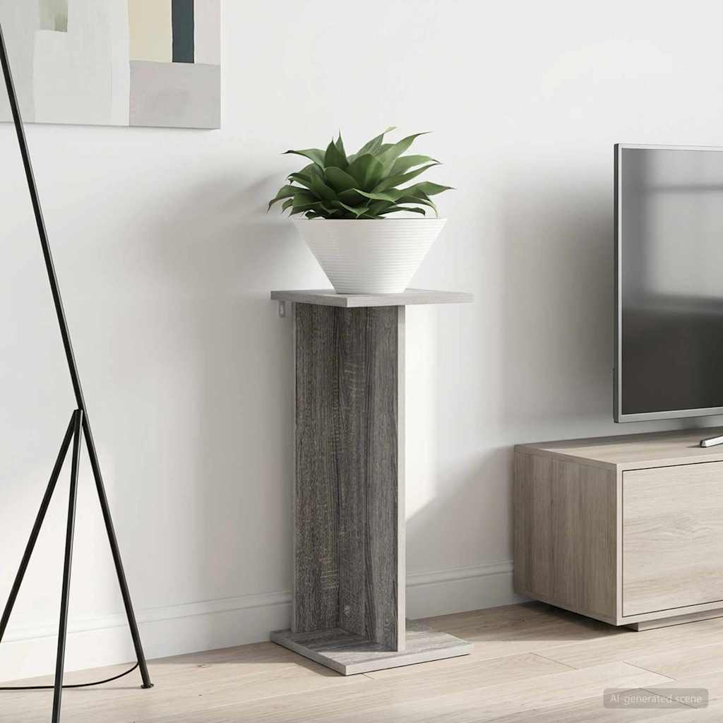 Supporto per piante Sonoma grigia 25 x 25,5 x 60,5 cm | homemem39