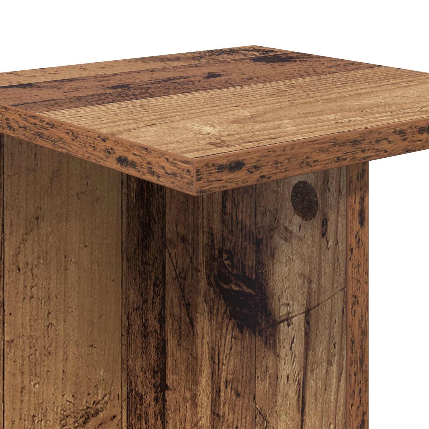 Supporto per piante 2 pcs Legno vecchio 25 x 25,5 x 60,5 cm | homemem39