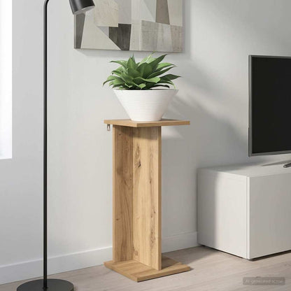 Supporto per piante Rovere Artigianale 25 x 25,5 x 60,5 cm | homemem39