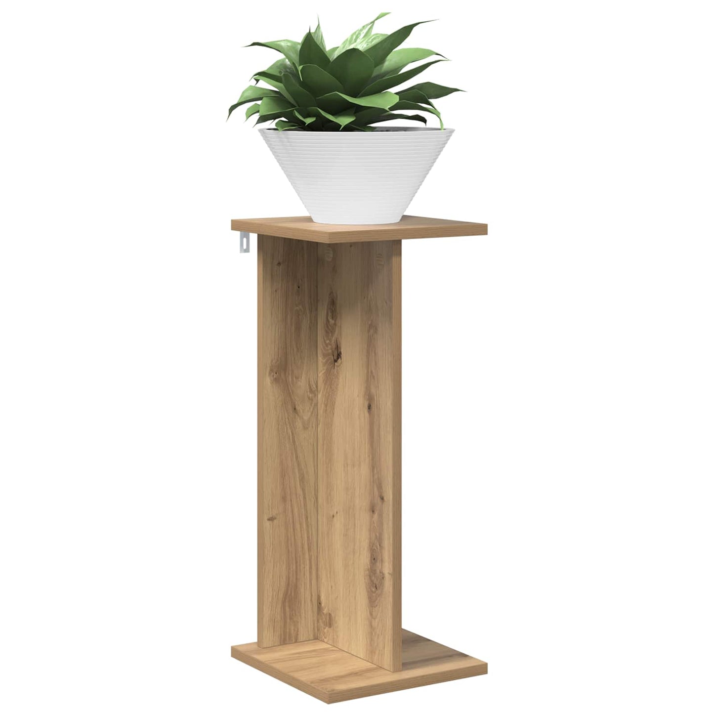 Supporto per piante Rovere Artigianale 25 x 25,5 x 60,5 cm | homemem39