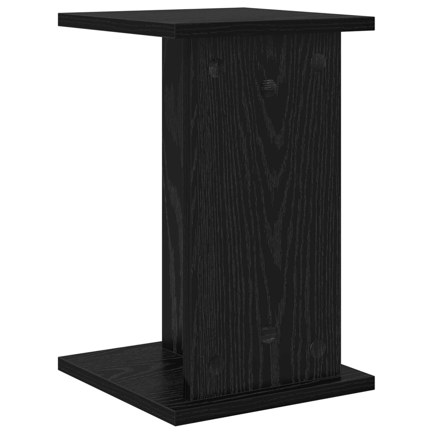 Supporto per piante Rovere Nero 25 x 25,5 x 40,5 cm | homemem39