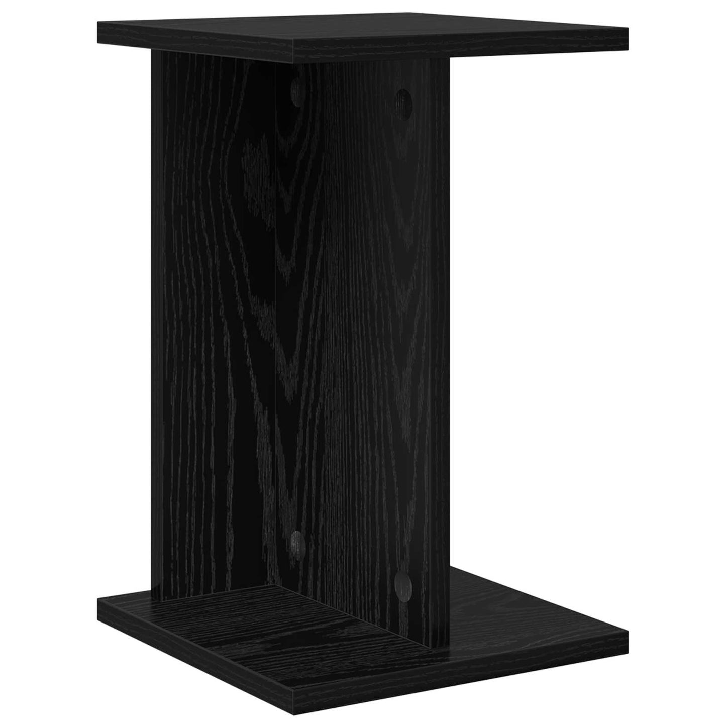 Supporto per piante 2 pcs Rovere Nero 25 x 25,5 x 40,5 cm | homemem39