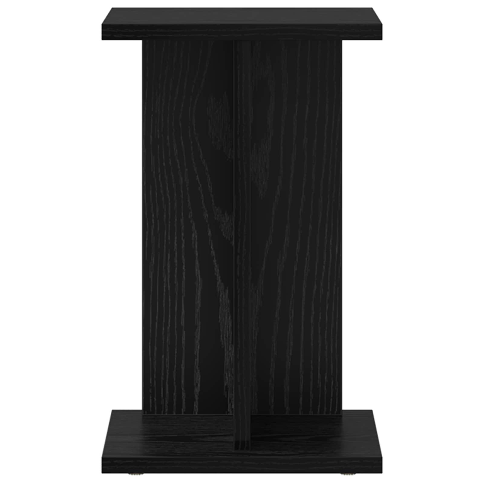 Supporto per piante 2 pcs Rovere Nero 25 x 25,5 x 40,5 cm | homemem39