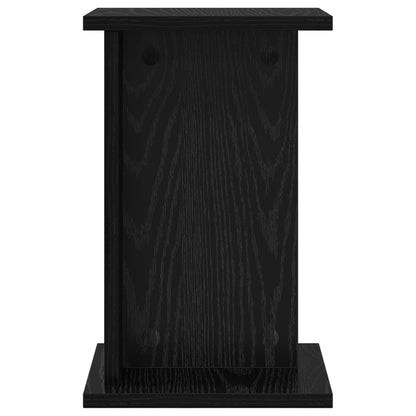 Supporto per piante 2 pcs Rovere Nero 25 x 25,5 x 40,5 cm | homemem39