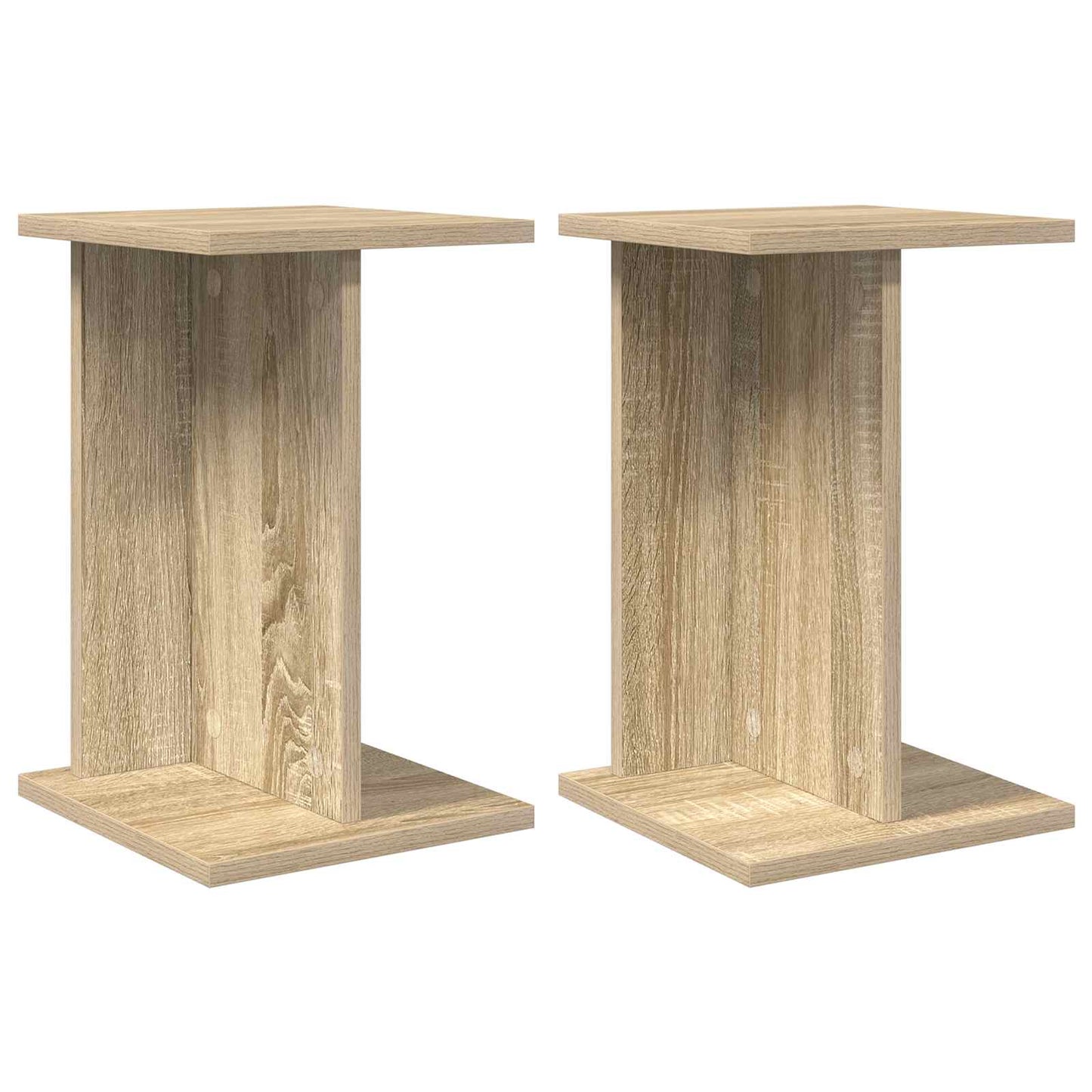 Supporto per piante 2 pcs Rovere Sonoma 25 x 25,5 x 40,5 cm | homemem39