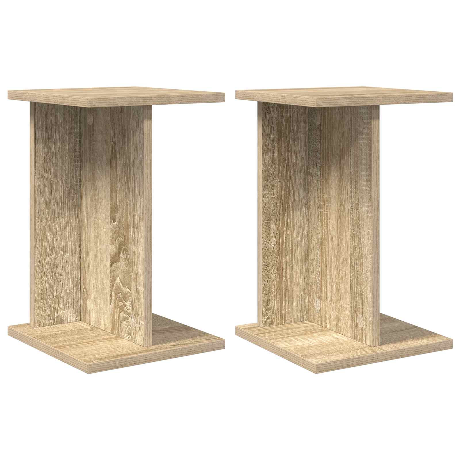 Supporto per piante 2 pcs Rovere Sonoma 25 x 25,5 x 40,5 cm | homemem39